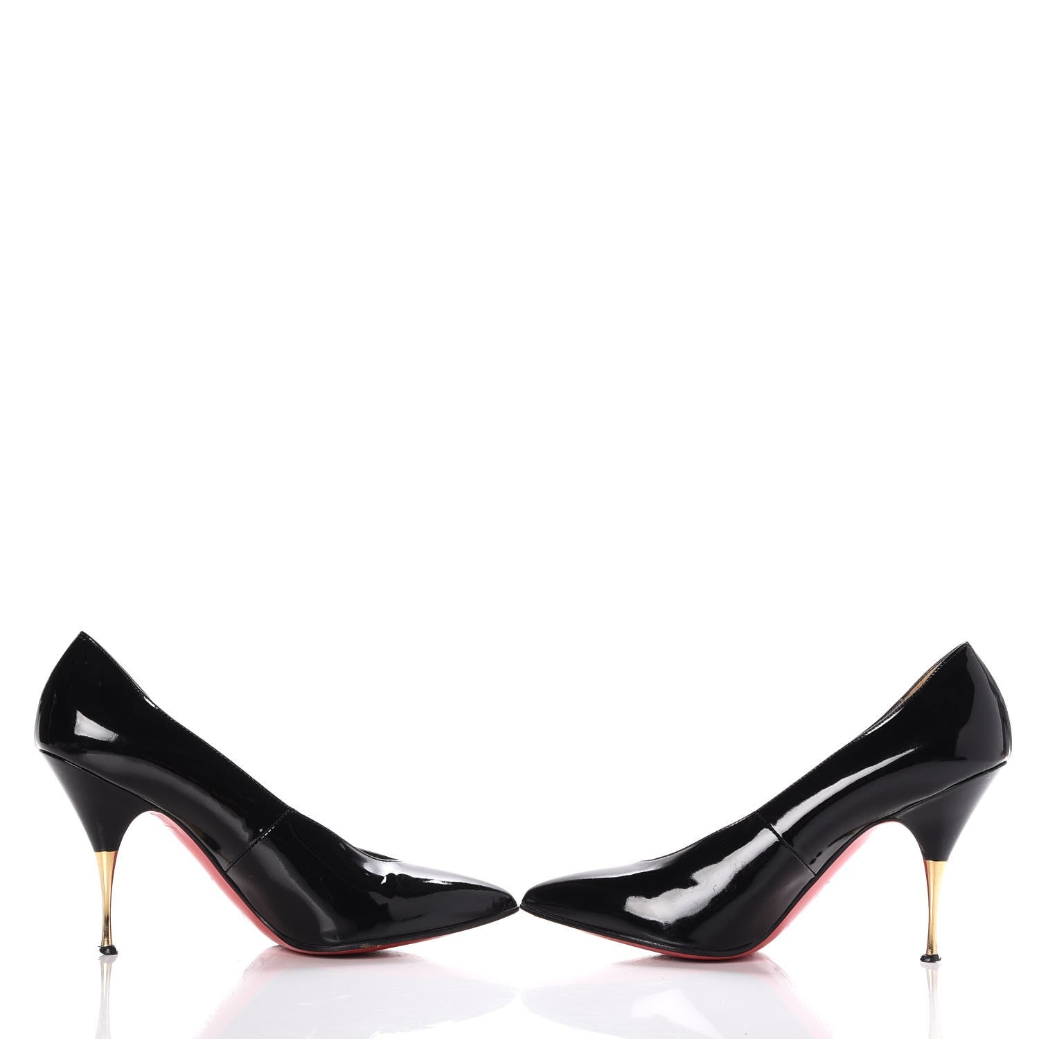 Christian Louboutin Patent Lola Pumps 37.5 Black 6 of 15