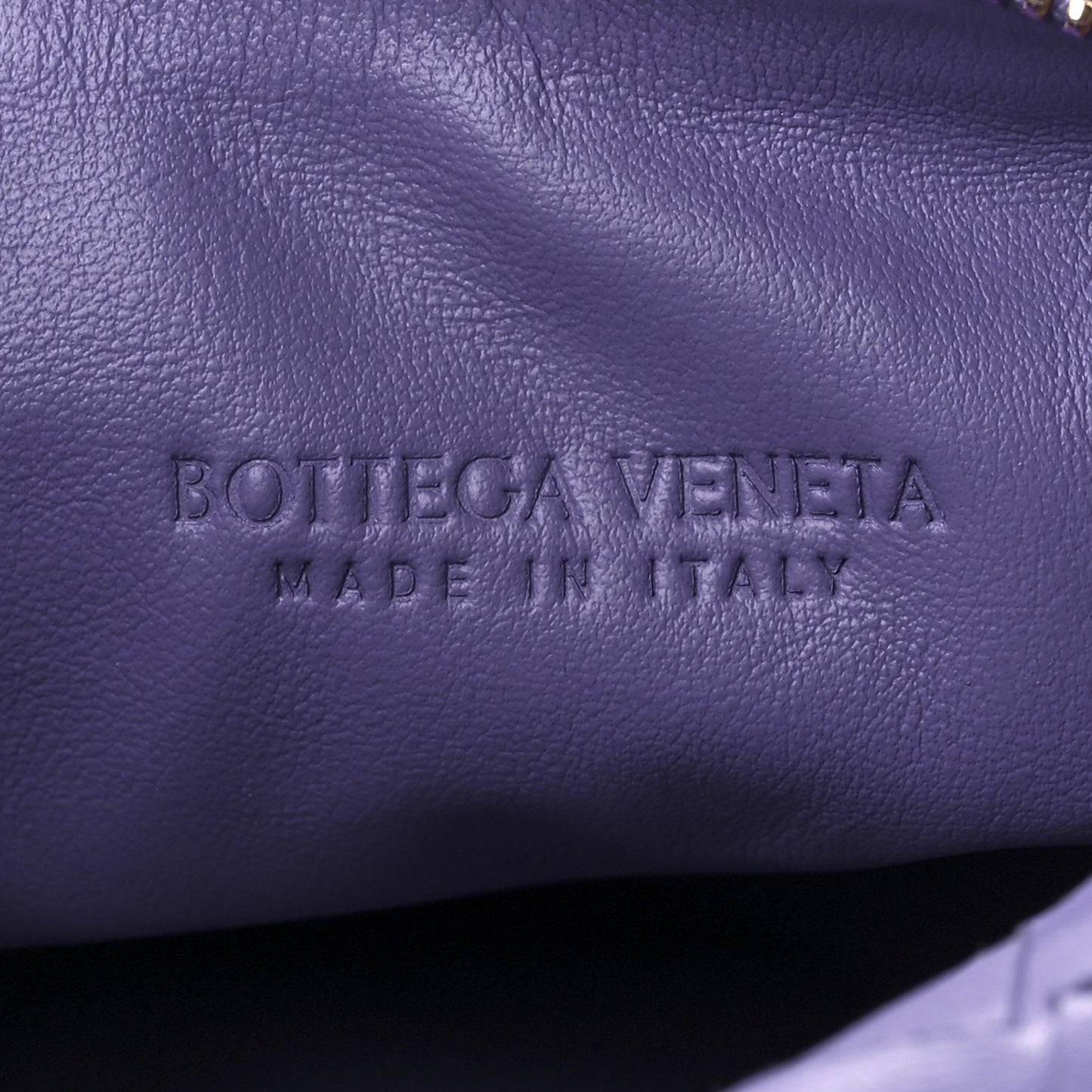 Nappa Intrecciato Mini Jodie Purple