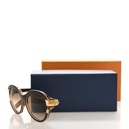 Louis Vuitton Petit Soupcon Cat Eye Sunglasses Z0487W Brown 8 of 8