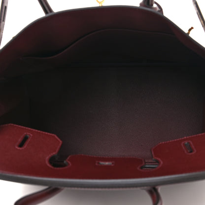 Hermes Epsom Birkin 35 Bordeaux 5 of 11