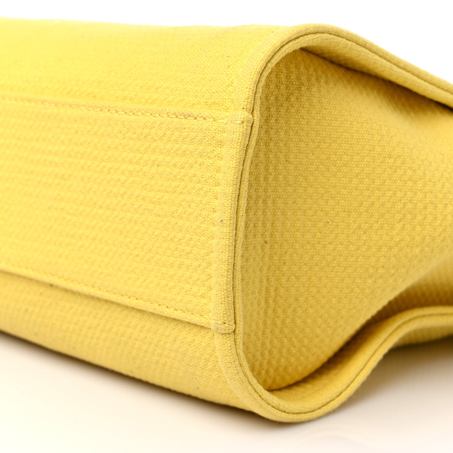 Mixed Fibers Small Deauville Tote Yellow