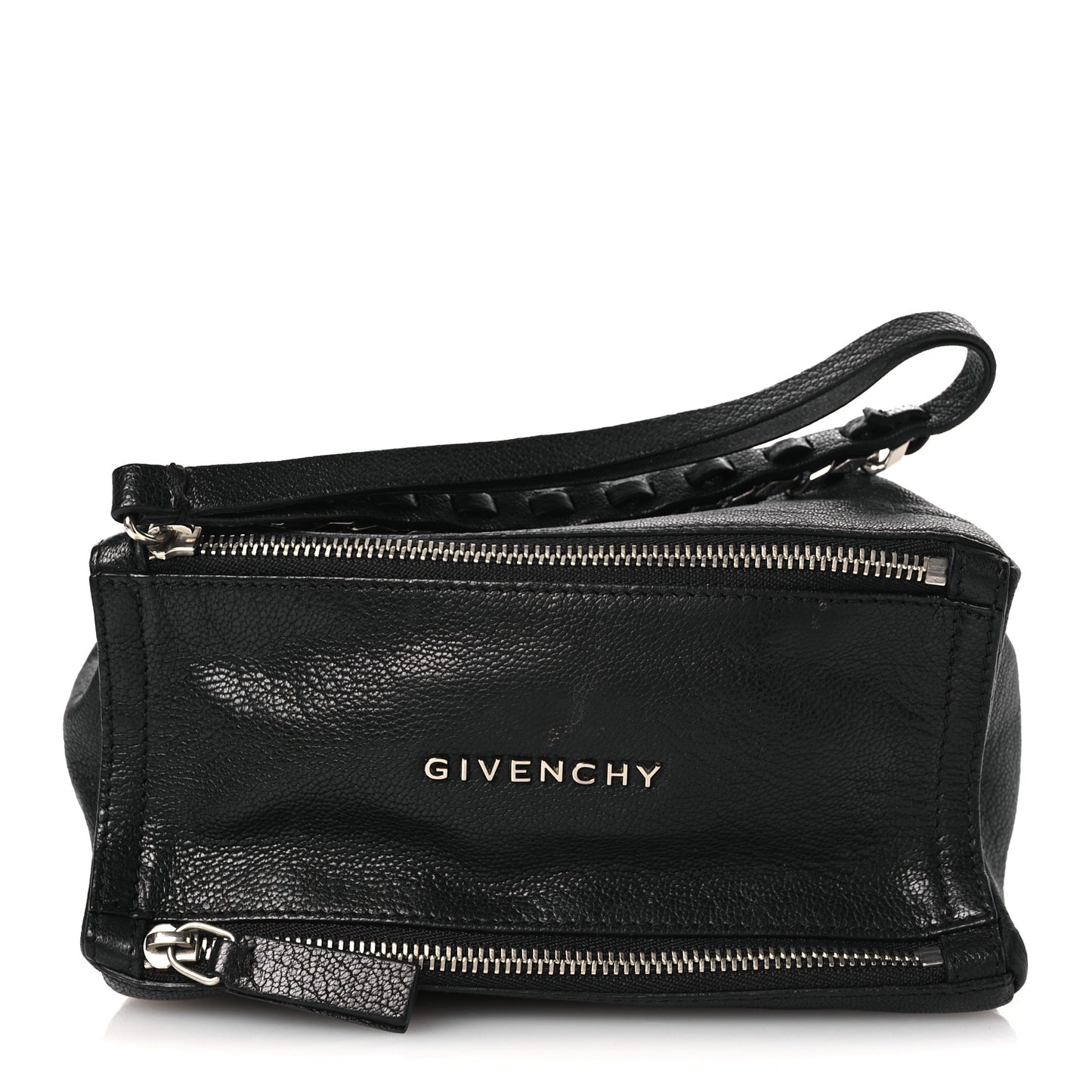Sugar Goatskin Pandora Wristlet Black