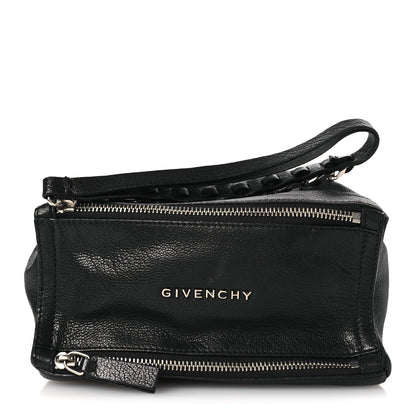 Givenchy Sugar Goatskin Pandora Wristlet Black 1 of 12