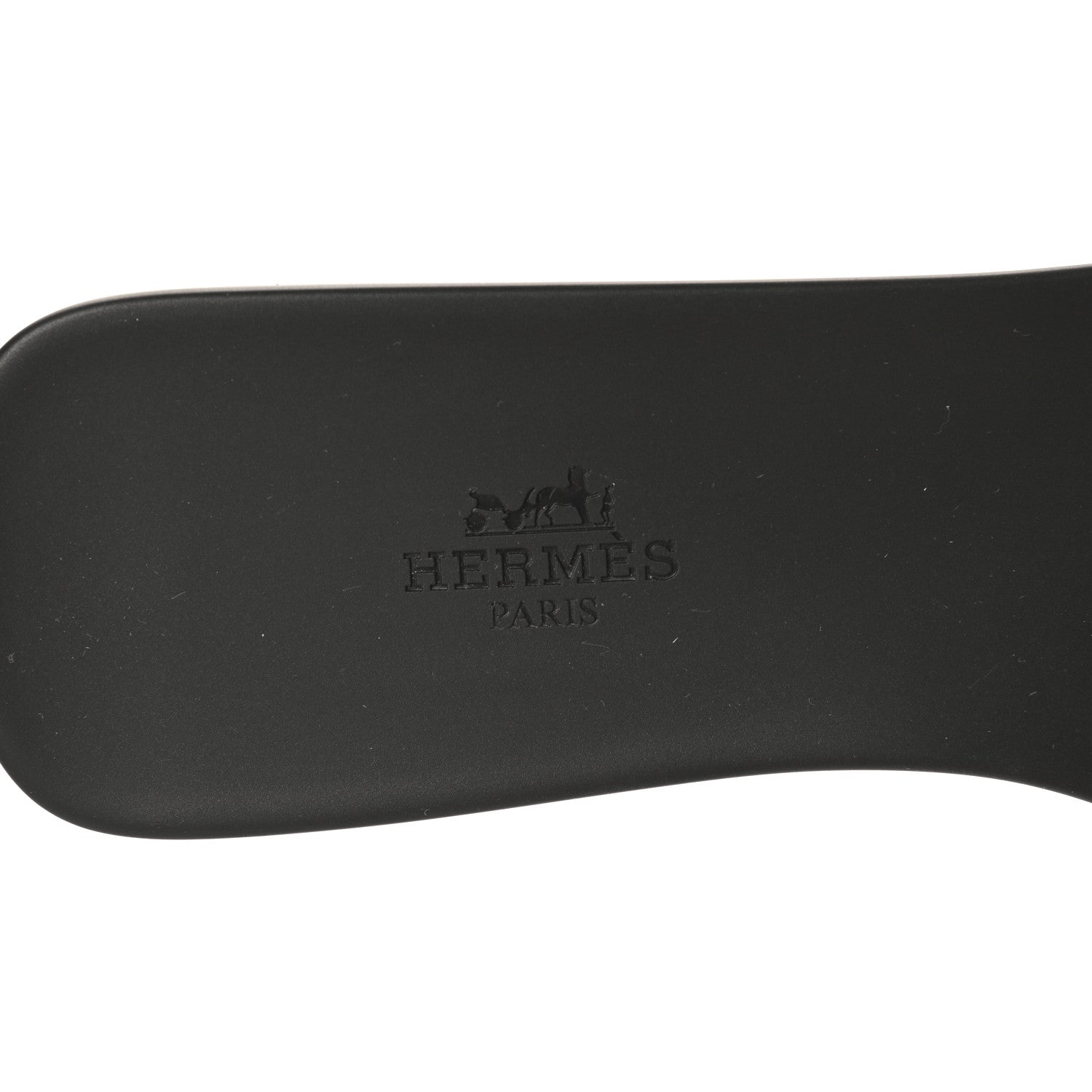 Hermes Rubber Aloha Sandals 40 Black 7 of 7