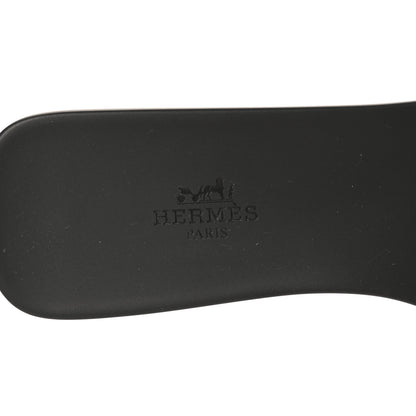 Hermes Rubber Aloha Sandals 40 Black 7 of 7