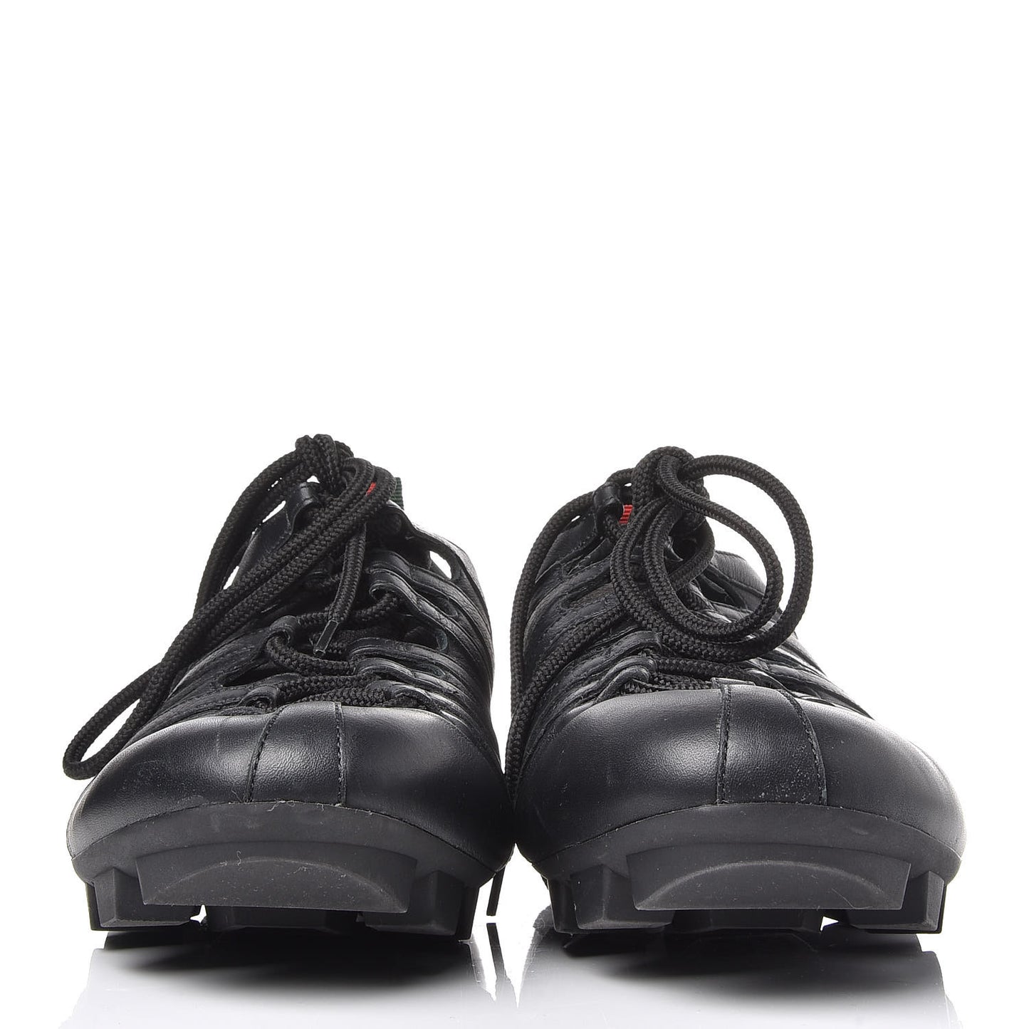 Calfskin Mens Lion Head Web Sneakers 8.5 Black