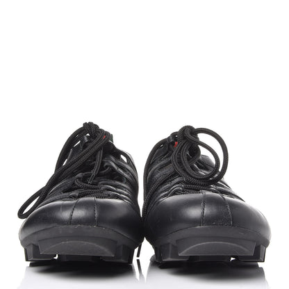 Gucci Calfskin Mens Lion Head Web Sneakers 8.5 Black 2 of 8