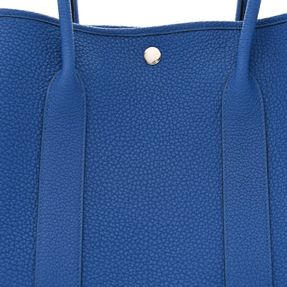 Hermes Vache Country Garden Party 36 MM Bleu Zellige 8 of 11