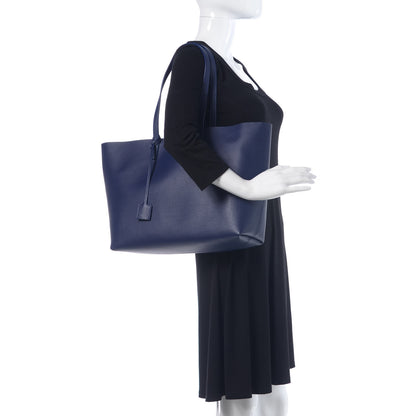 Saint Laurent Calfskin Large Shopping Tote Marinette 2 of 14