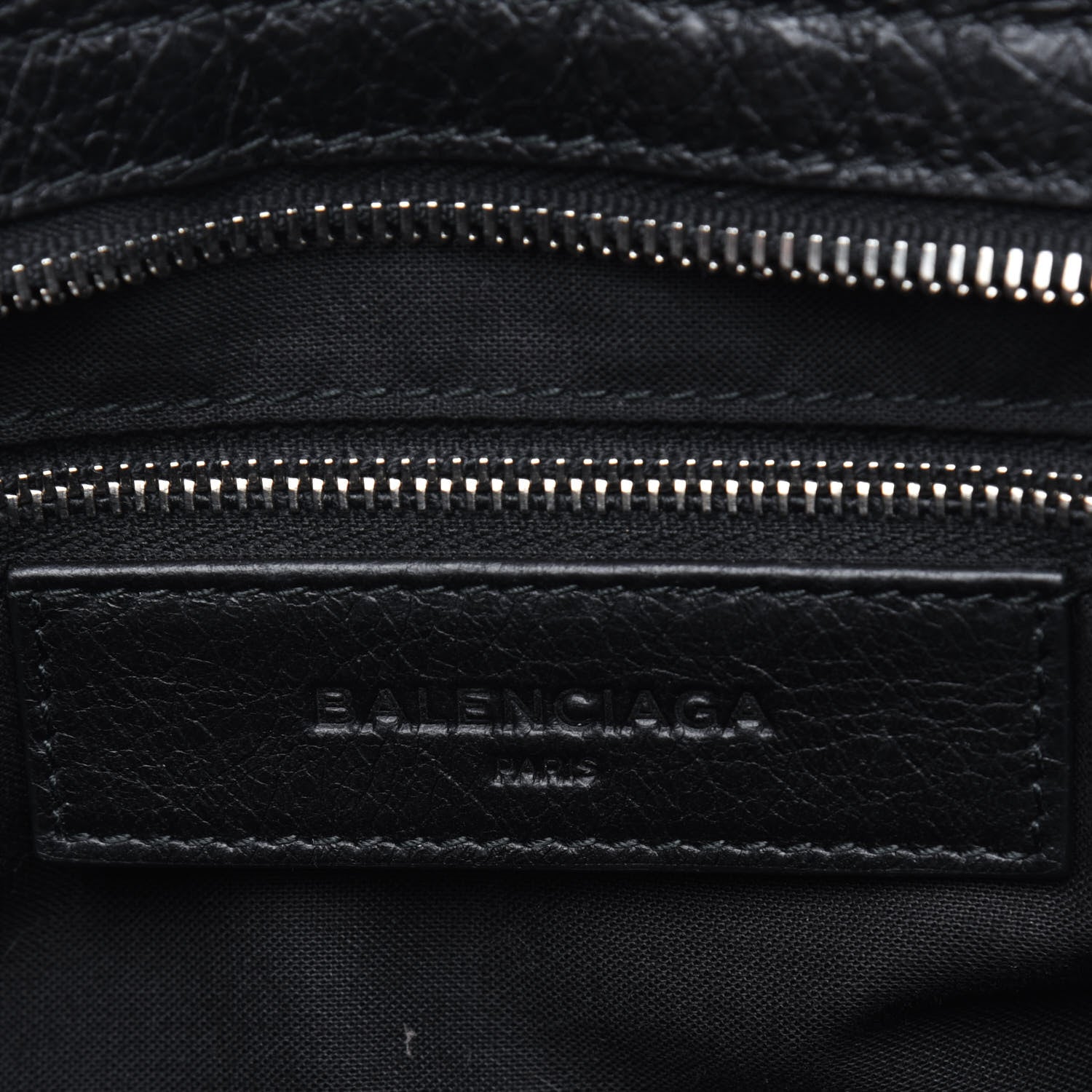 Balenciaga Agneau Classic Silver Hardware S City Black 4 of 7