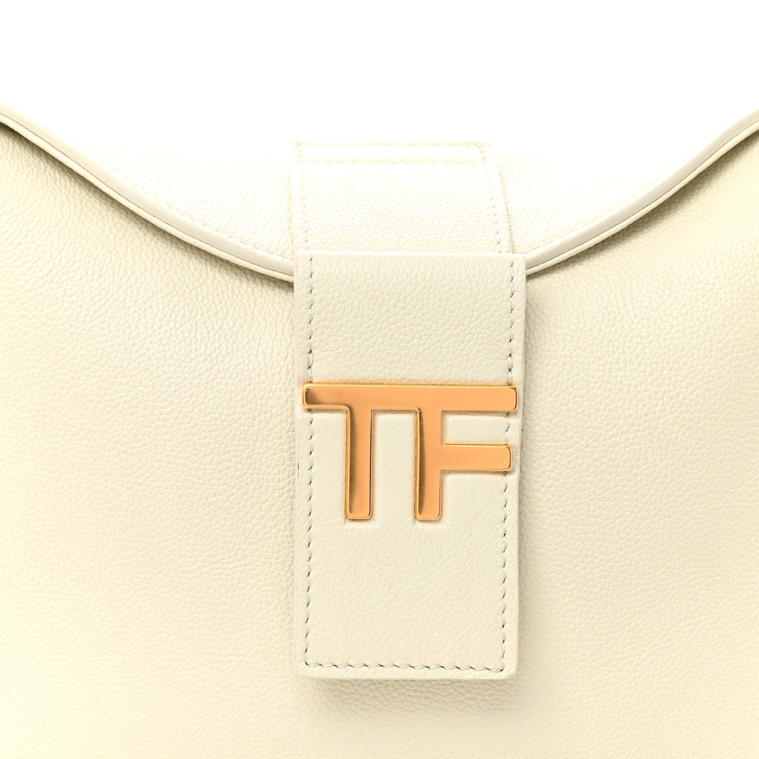 Tom Ford Grained Calfskin Mini TF Hobo White 7 of 9
