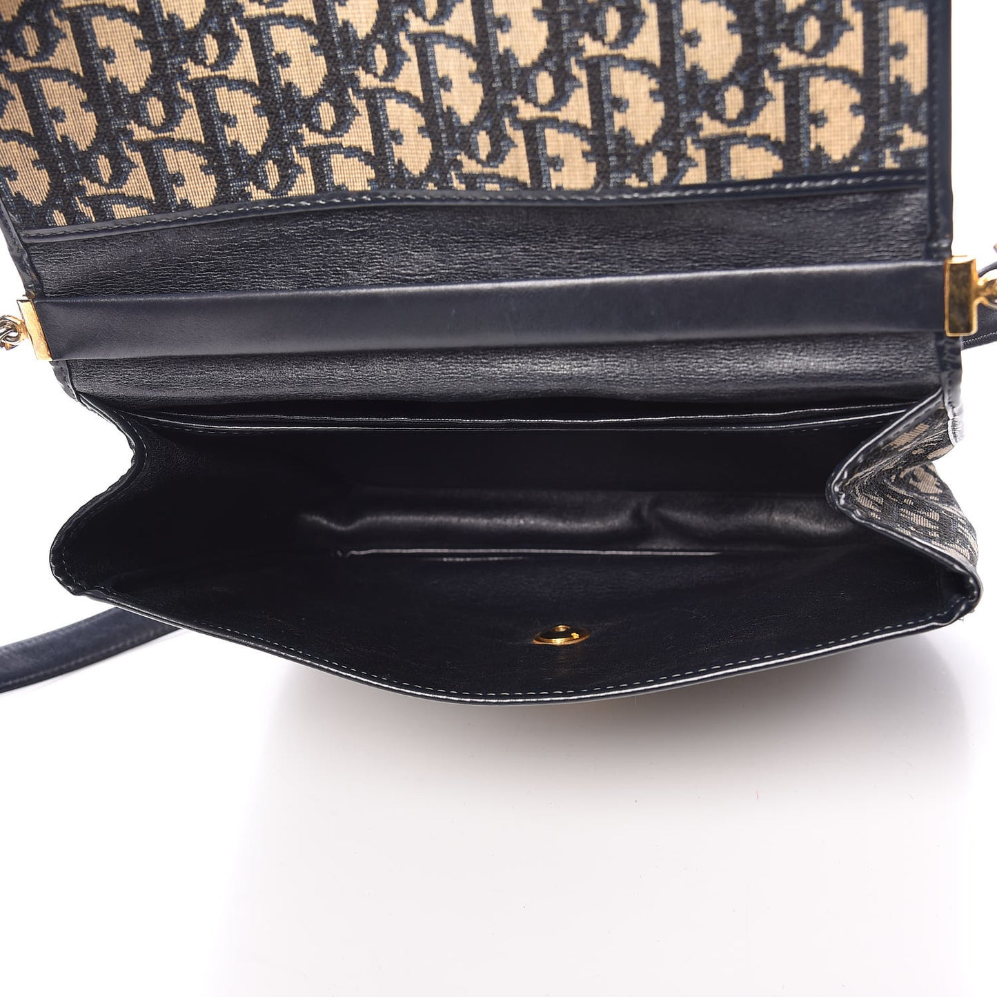 Monogram Flap Navy Blue