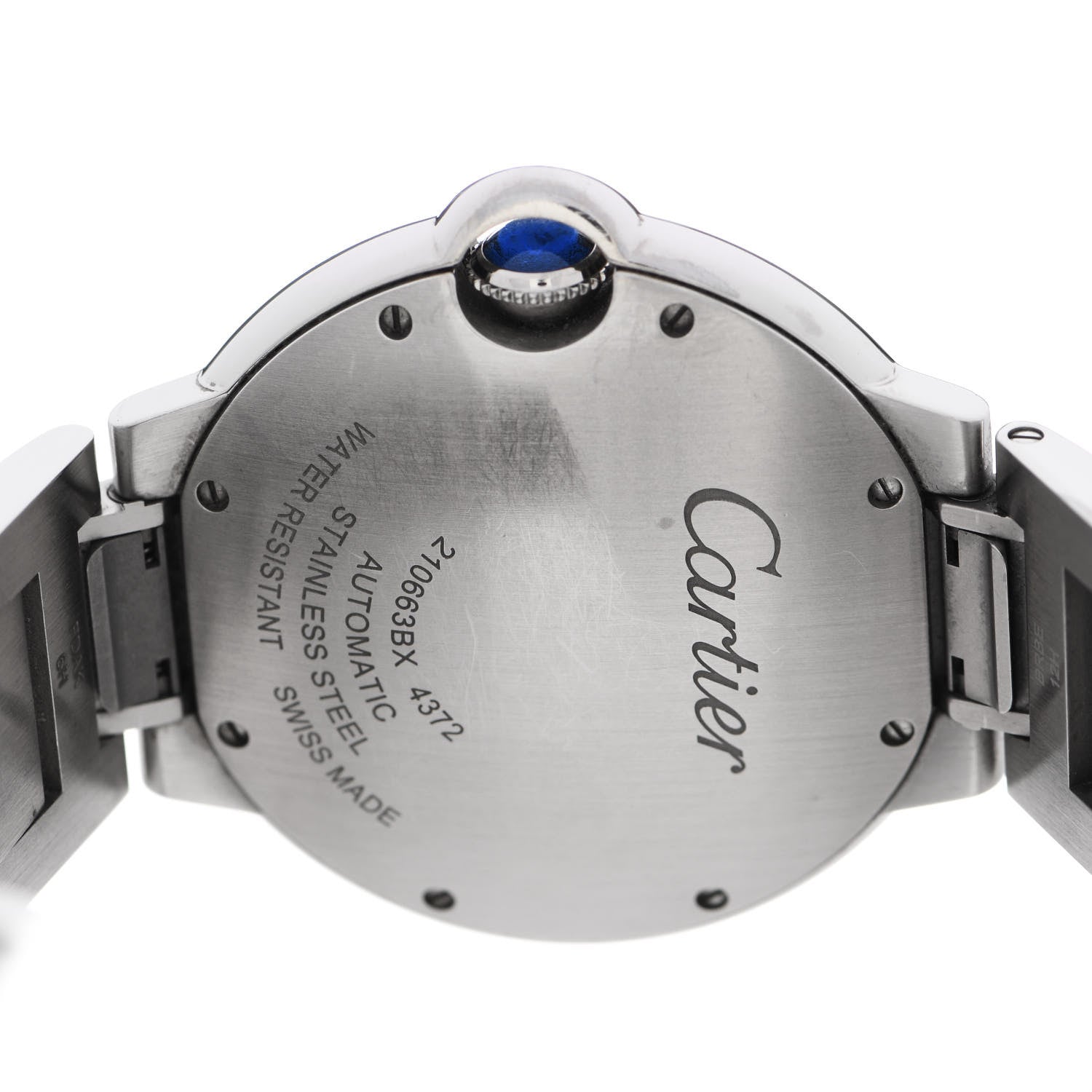 Cartier Stainless Steel 36mm Ballon Bleu De Cartier Automatic Watch 4 of 7