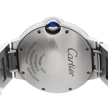 Cartier Stainless Steel 36mm Ballon Bleu De Cartier Automatic Watch 4 of 7