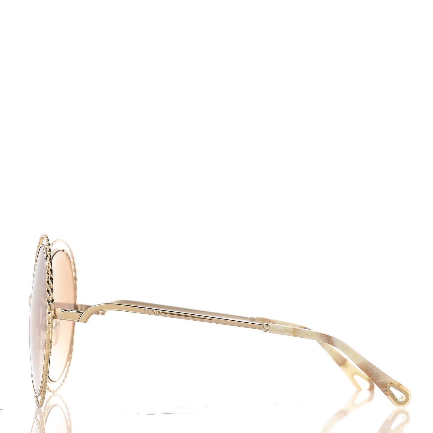 Oversized Round Carlina Oversized Round Sunglasses CE114ST Gold