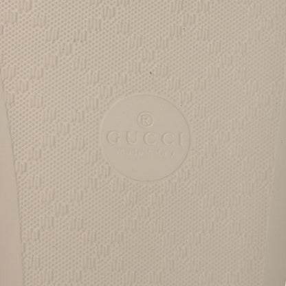 Gucci X DAPPER DAN Rubber Womens Slide Sandals 40 Red Green Crop 8 of 9