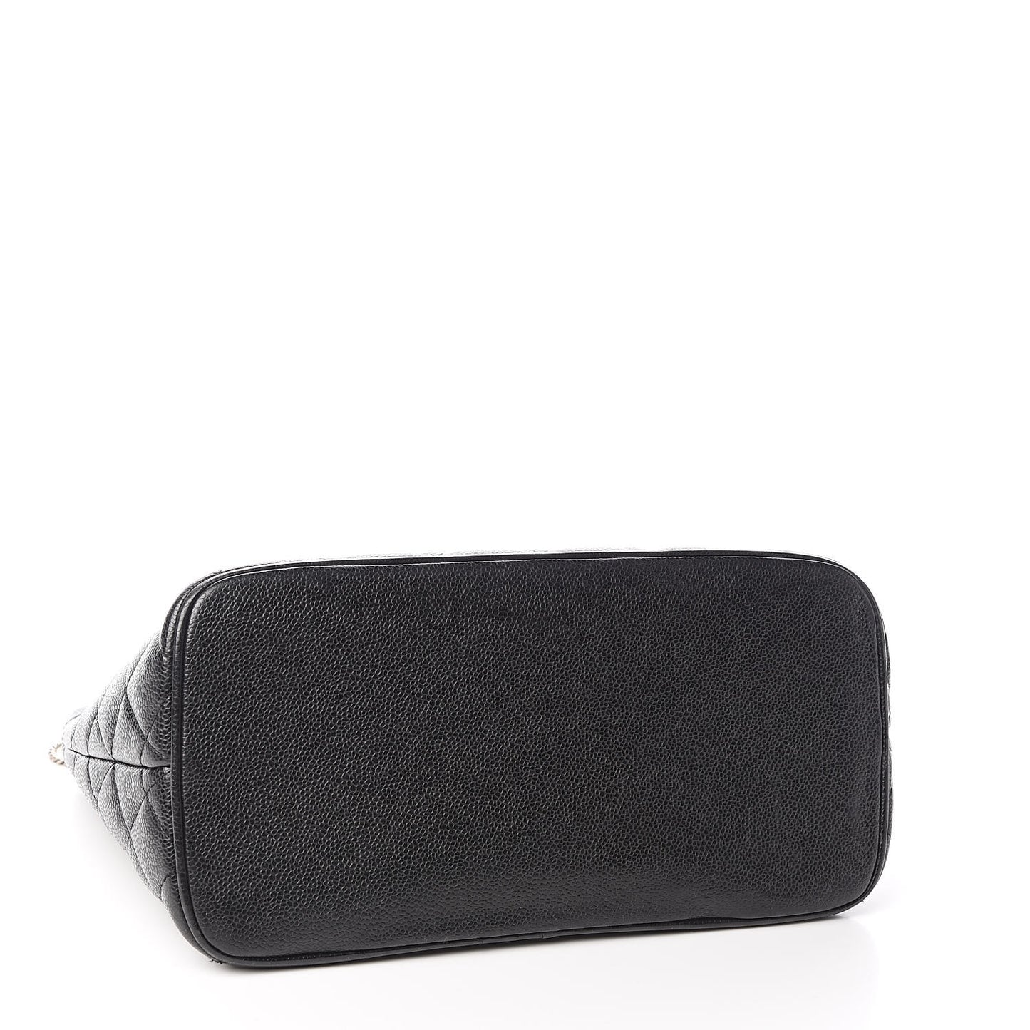 Caviar Quilted Medallion Tote Black
