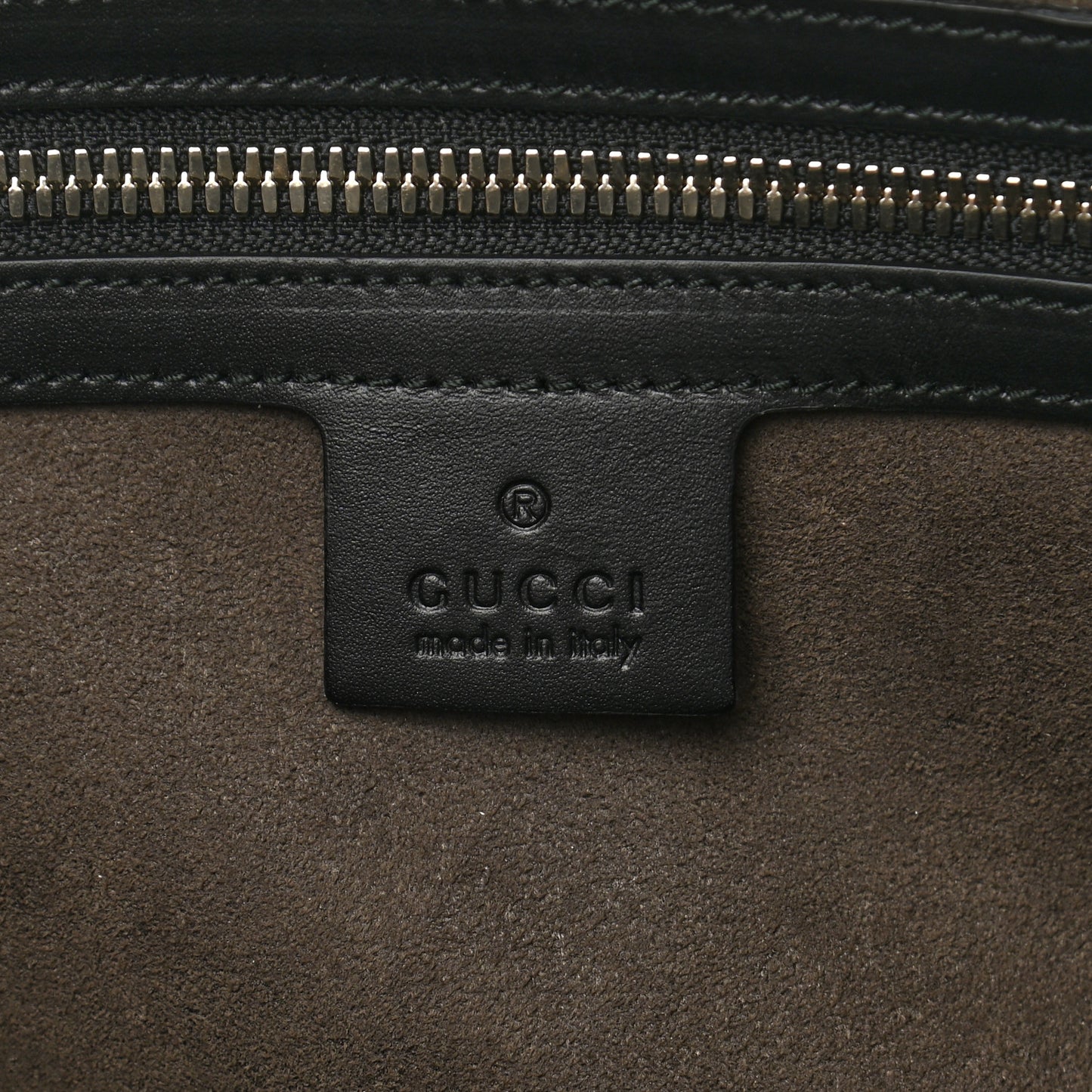 Guccissima Signature Medium Duffle Black