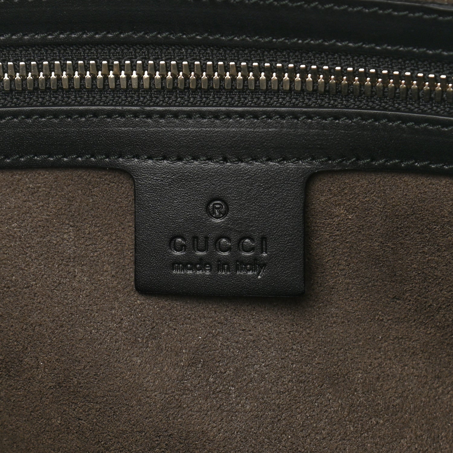Gucci Guccissima Signature Medium Duffle Black 5 of 9