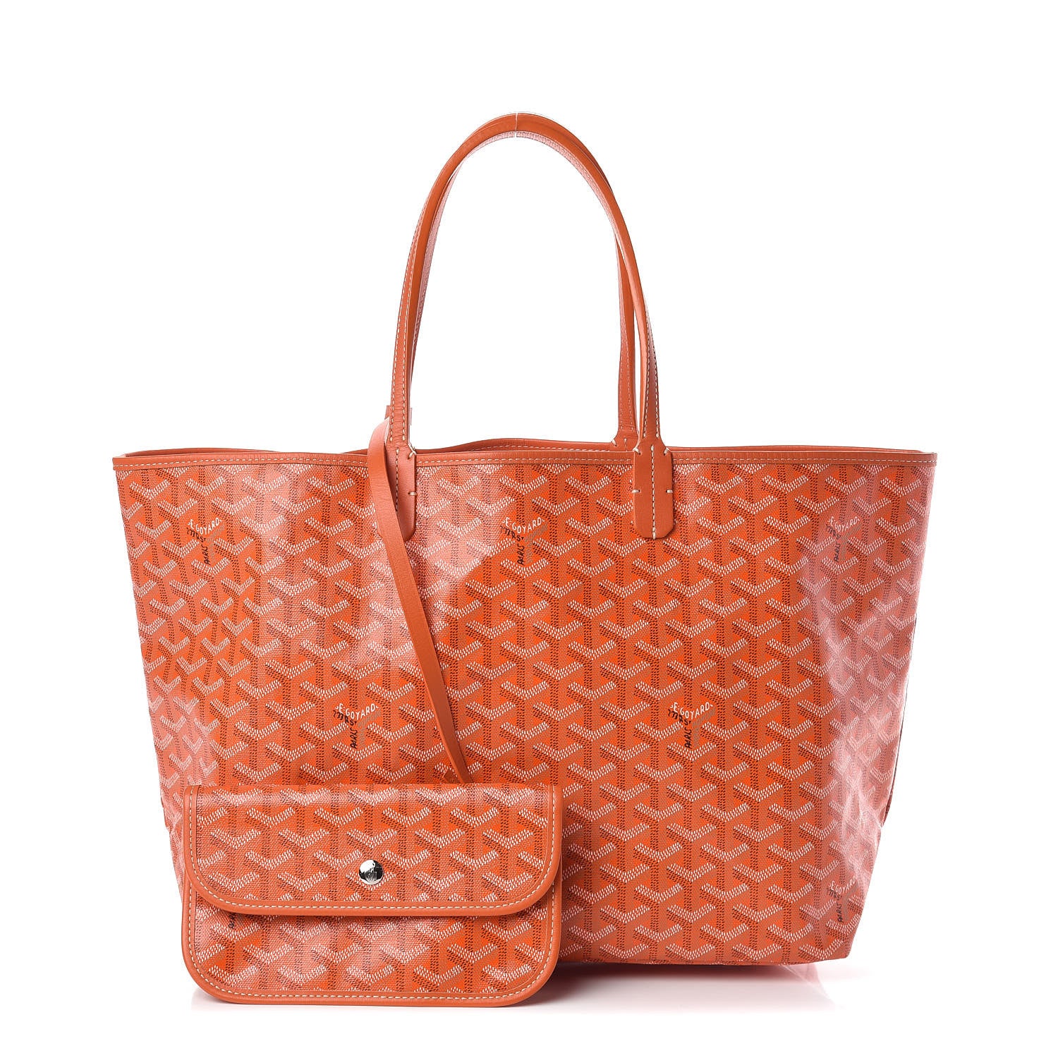 Goyard Goyardine Saint Louis PM Orange 1 of 11
