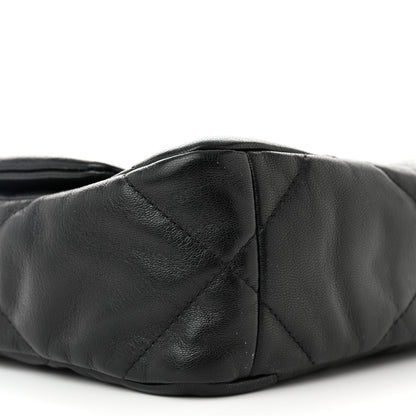 Chanel Goatskin Quilted Medium Chanel 19 Flap Black 9 of 12