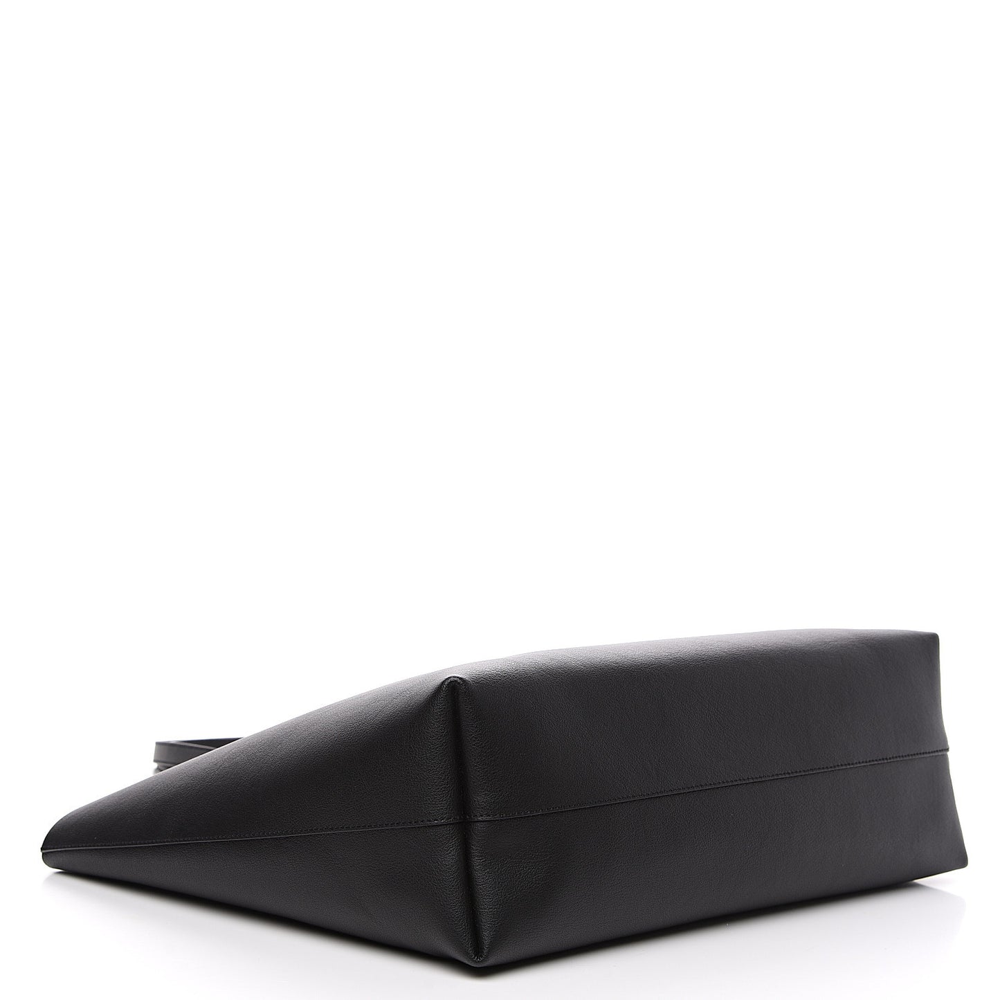 Calfskin Large Shopping Tote Black