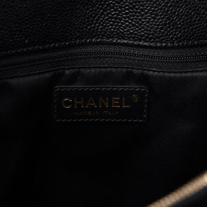 Chanel Caviar Quilted Grand Shopping Tote GST Black 8 of 10