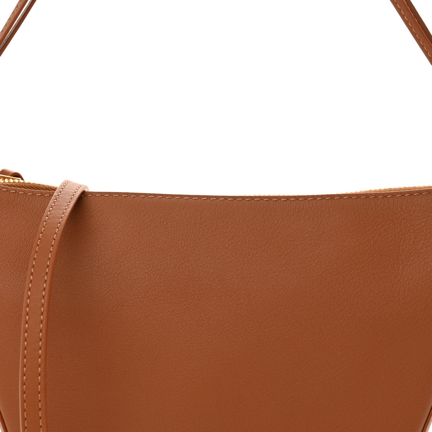 Calfskin Mini Hammock Hobo Tan