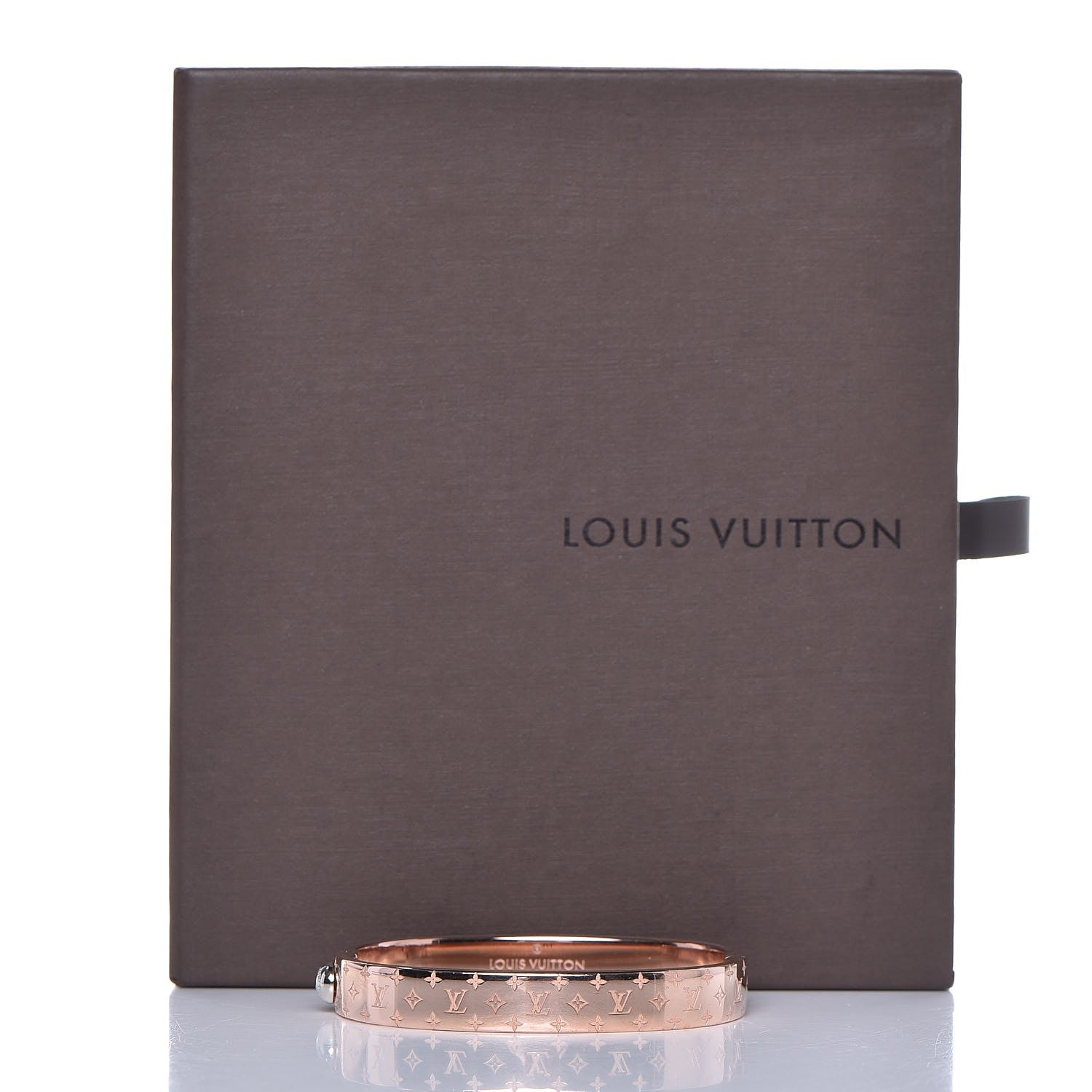 Louis Vuitton Nanogram Cuff M Pink Gold 5 of 5