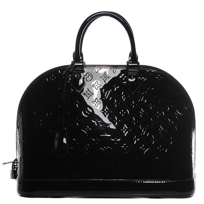 Louis Vuitton Vernis Alma GM Noir Magnetique 1 of 7