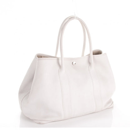 Hermes Negonda Garden Party Tote 36 MM White 4 of 12