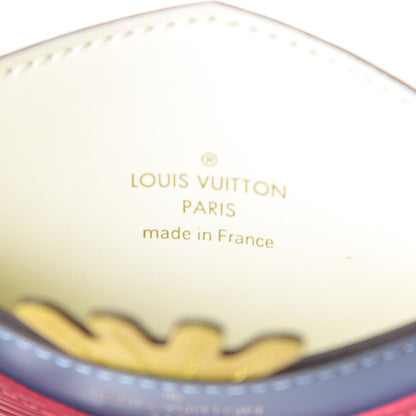 Louis Vuitton Epi Tribal Mask Card Holder Pivoine 6 of 7