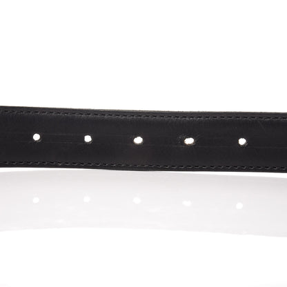 Fendi Coated Canvas Enamel Granite Monster Eyes Buckle Belt Black Multicolor 7 of 11
