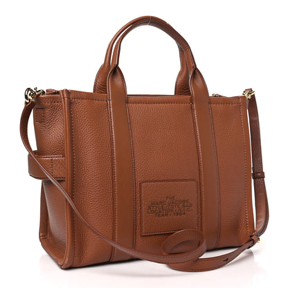 Marc Jacobs Grained Calfskin Medium The Tote Bag Argan Oil 3 of 10
