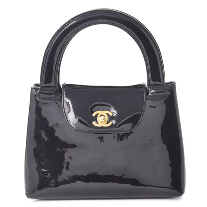 Chanel Patent Small Kelly Flap Bag Black 1 of 8