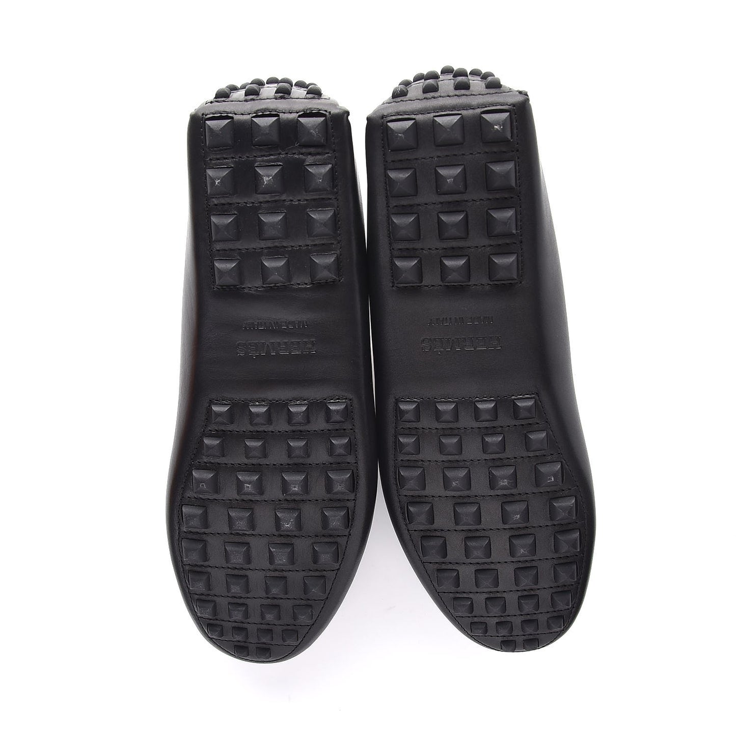 Supple Calfskin Irving Driving Moccasin Loafers 39 Black