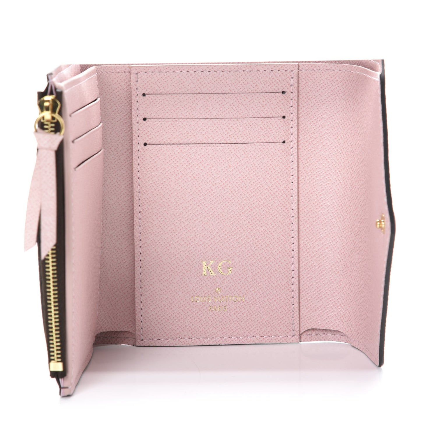 Monogram Victorine Wallet Rose Ballerine