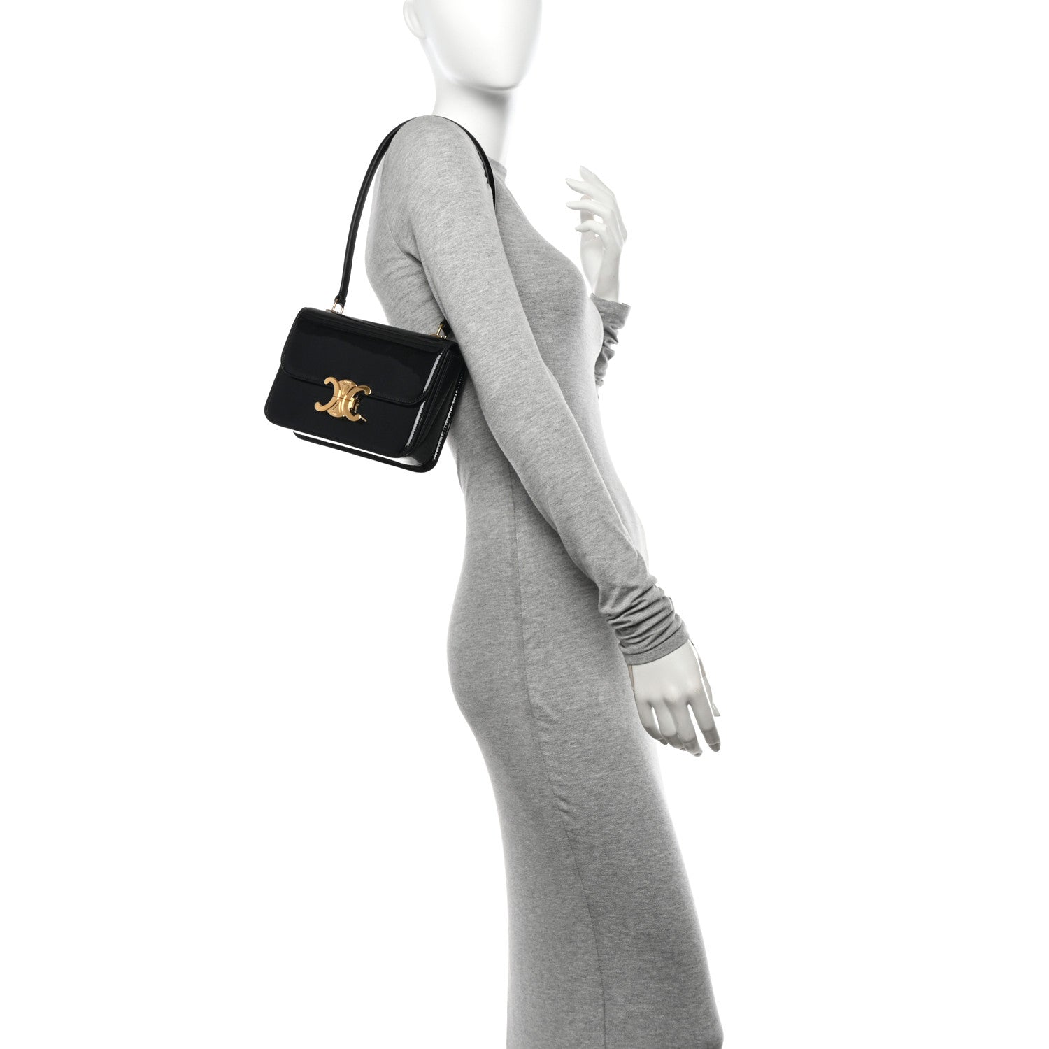 Celine Patent Teen Garance Black 2 of 10