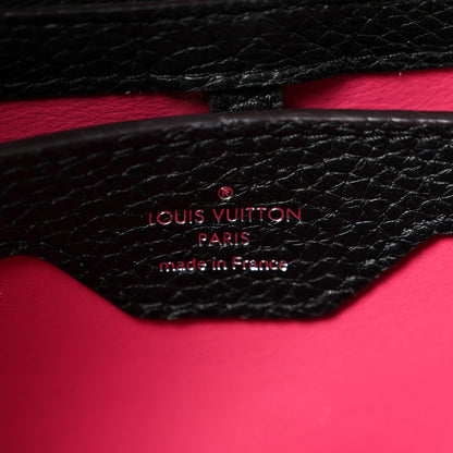 Louis Vuitton Taurillon Capucines BB Black 5 of 8