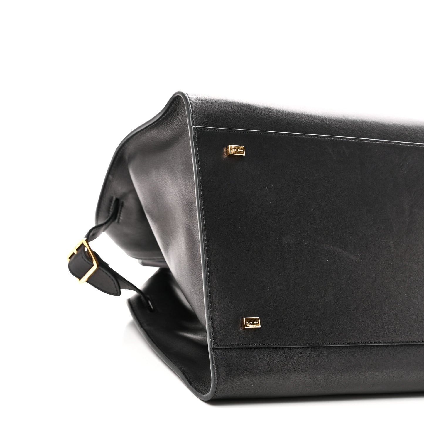 Polished Saddle Calfskin Soft Margaux 15 Black