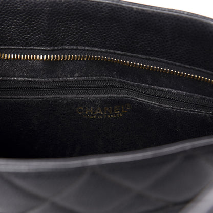 Chanel Caviar Quilted Medallion Tote Black 8 of 11