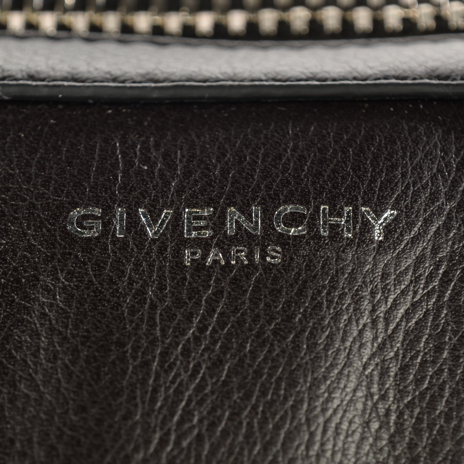 Givenchy Waxy Grained Calfskin Medium Nightingale Black 6 of 9