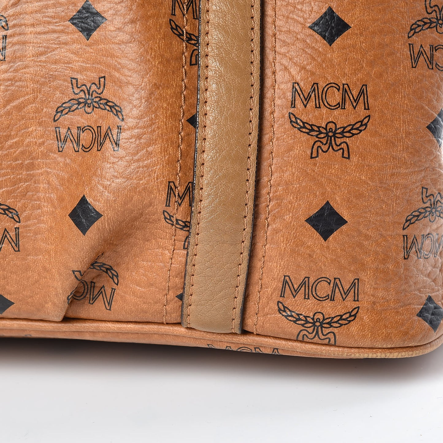 Visetos Medium Essentials Shopper Tote Cognac