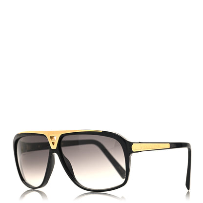 Louis Vuitton Acetate Evidence Sunglasses Z0105W Black 1 of 6