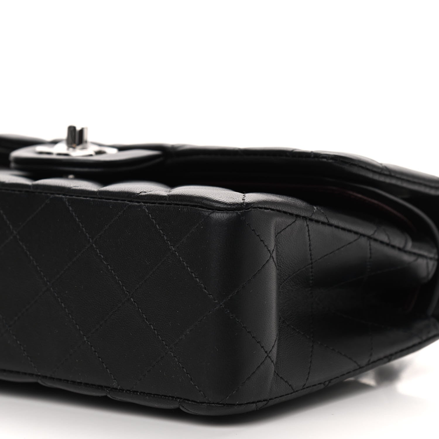 Chanel Lambskin Quilted Small Double Flap Black 11 of 11