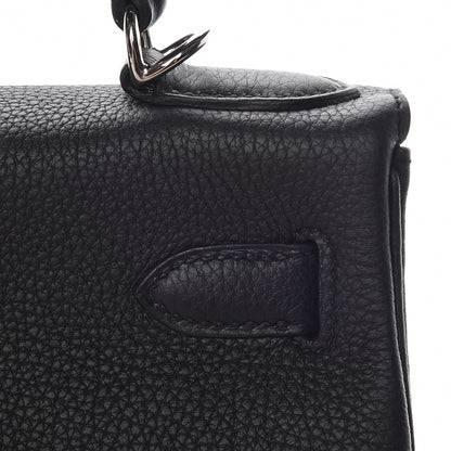 Hermes Togo Kelly Retourne 28 Black 11 of 37