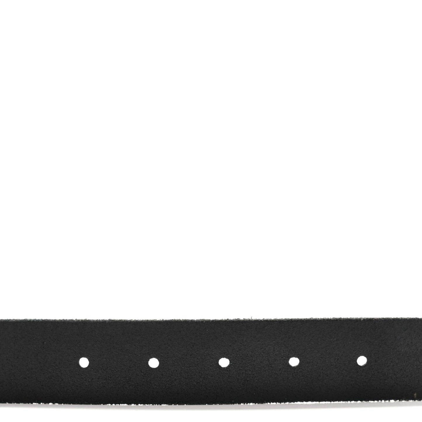 Cuoio Toscano Nickel Double G 30mm Belt 80 32 Black