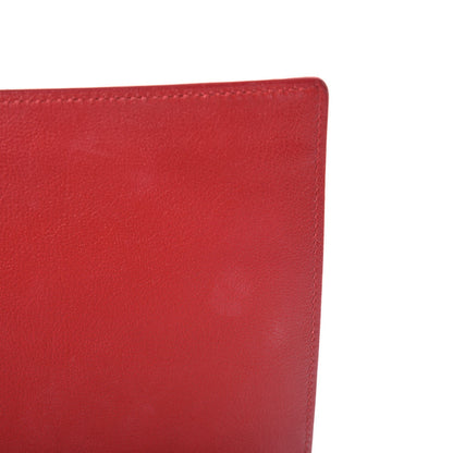 Saint Laurent Calfskin Monogram Large Belle De Jour Clutch Red 11 of 11