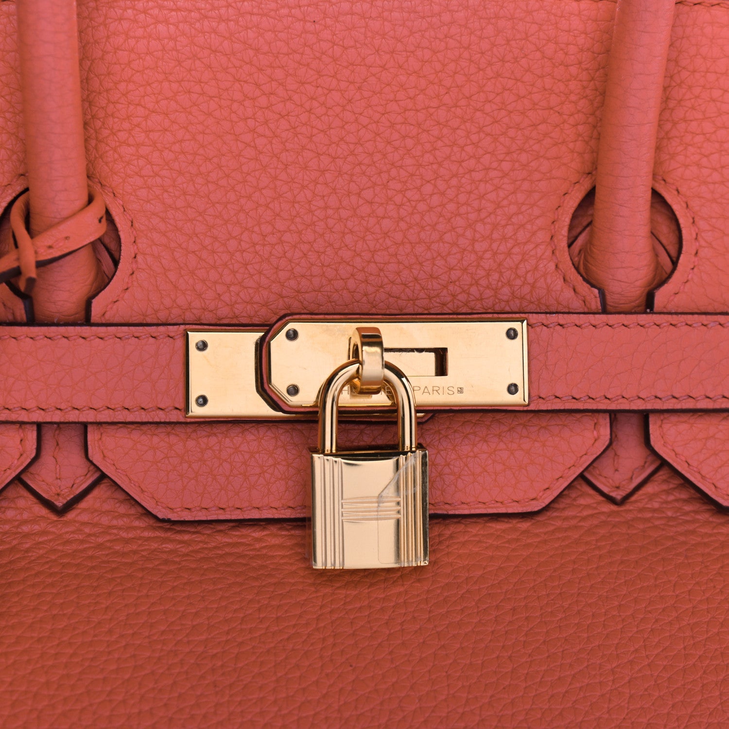 Hermes Taurillon Clemence Birkin 35 Bougainvillea 7 of 9