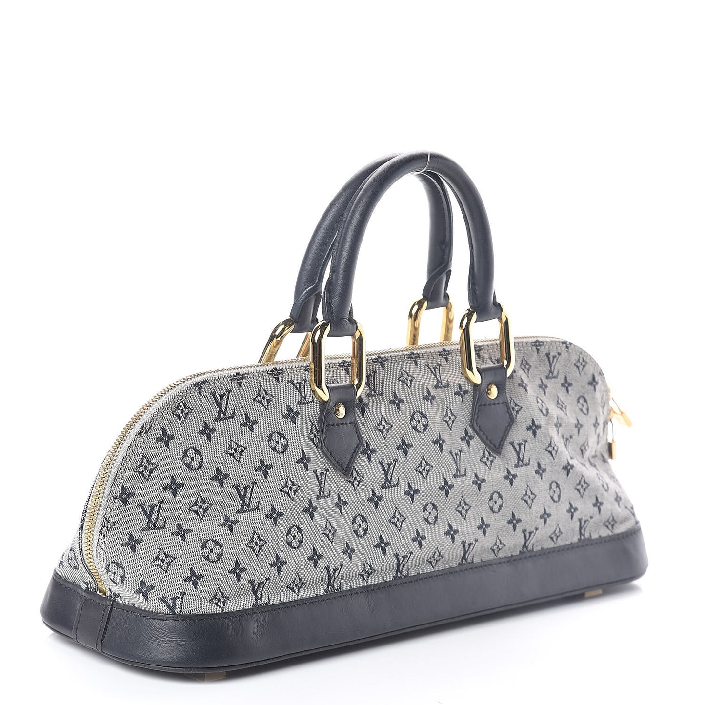 Mini Monogram Alma Long Blue